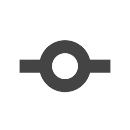 Git commit Icon - Download in Glyph Style