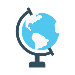 Globe Icon Of Flat Style Available In Svg Png Eps Ai Icon Fonts