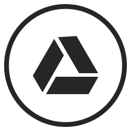 Google Drive Icon Download In Glyph Style