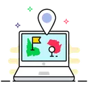 Gps Navigation Icon