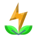 Energy Ecology Power Icon
