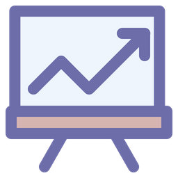 Growth Chart Icon Of Colored Outline Style Available In Svg Png Eps Ai Icon Fonts