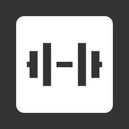 Gym Icon - Download in Glyph Style