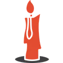Halloween Candle Ghost Scary Icon