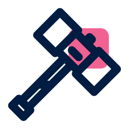 Hammer Icon Of Colored Outline Style Available In Svg Png Eps Ai Icon Fonts