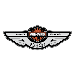 Harley Logo Icon - Download in Flat Style