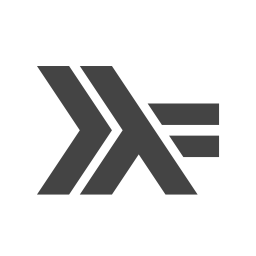 Haskell Icon - Download in Glyph Style