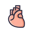 Heart Medical Breath Icon