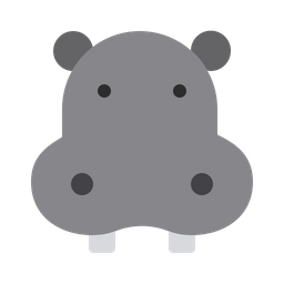 Hippopotamus Icon