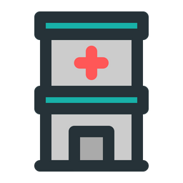 Hospital Icon Of Colored Outline Style Available In Svg Png Eps Ai Icon Fonts