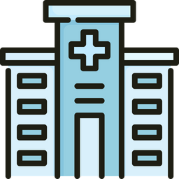 Hospital Icon Of Colored Outline Style Available In Svg Png Eps Ai Icon Fonts