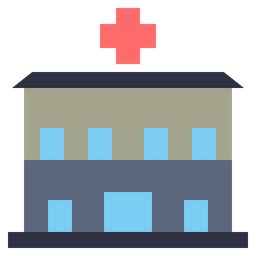 Hospital Icon Of Flat Style Available In Svg Png Eps Ai Icon Fonts