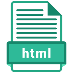 Html File Icon Of Flat Style Available In Svg Png Eps Ai Icon Fonts