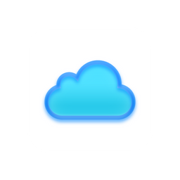 Icloud Logo Icon - Download in Flat Style