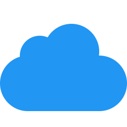 Icloud Logo Icon - Download in Flat Style