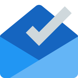 Inbox Logo Icon - Download in Flat Style