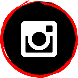 Instagram Logo Icon of Glyph style - Available in SVG, PNG, EPS, AI