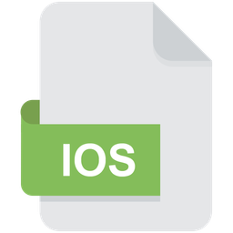 Ios File Icon - Download in Flat Style