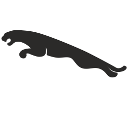 Jaguar Logo Icon - Download in Glyph Style