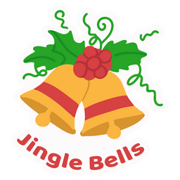 Jingle Bells Icon Of Sticker Style Available In Svg Png Eps Ai Icon Fonts