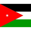 Jordan Flag Country Icon