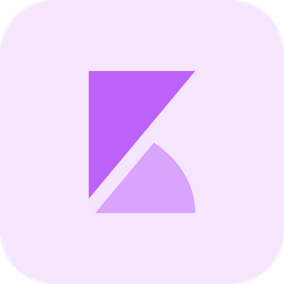 Kibana Logo Icon - Download in Flat Style