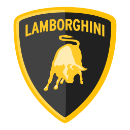 Lamborghini Icon of Flat style - Available in SVG, PNG ...
