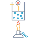 Lantern Liquid Fire Icon