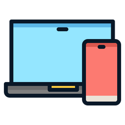 Laptop Icon Of Colored Outline Style Available In Svg Png Eps Ai Icon Fonts