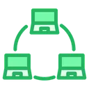 Laptop Network Computer Icon