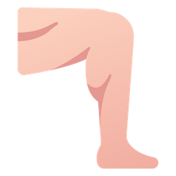 Leg Muscle Icon - Download In Gradient Style