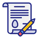 Letter Invitation Easter Icon