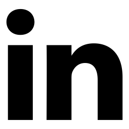 Linkedin Logo Icon - Download in Glyph Style
