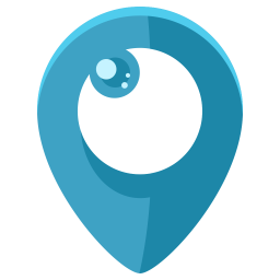 Location Logo Icon of Flat style - Available in SVG, PNG, EPS, AI