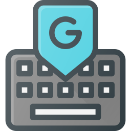 Google Keyboard Icon - Download in Colored Outline Style