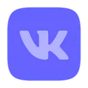 Logo Brand Vk Icon