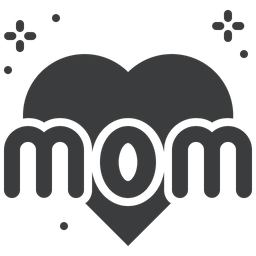 Love For Mom Icon Of Glyph Style Available In Svg Png Eps Ai Icon Fonts