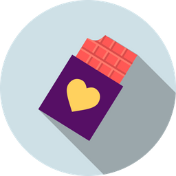 Love, Romantic, Valentine, Valentines, Day, Chocolate, Heart Icon png