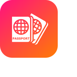 Luggage, Passport, Travel, Visa, Identity, Tourism, Document Icon png