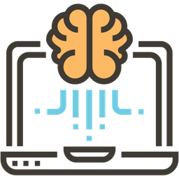 Free Machine learning Colored Outline Icon - Available in SVG, PNG, EPS