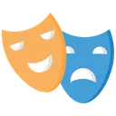 Mask Theatre Mask Drama Icon