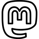 Mastodon Technology Logo Social Media Logo Icon
