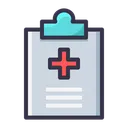 Medical Report Healthcare Icon
