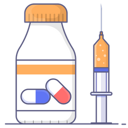 Medical Treatment Icon - Download in Colored Outline Style