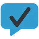 Message Approved Verified Message Message Delivered Icon