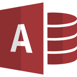 Microsoft Access Logo Icon Download In Flat Style