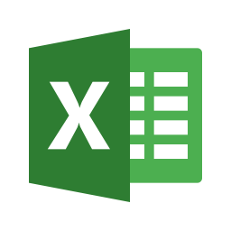 Free Microsoft excel Icon of Flat style - Available in SVG, PNG, EPS