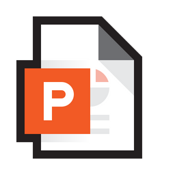 Microsoft Powerpoint Icon Of Colored Outline Style Available In Svg Png Eps Ai Icon Fonts