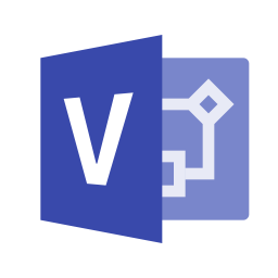 Microsoft visio Icon of Flat style Available in SVG PNG 