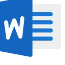 Microsoft Word Logo Icon